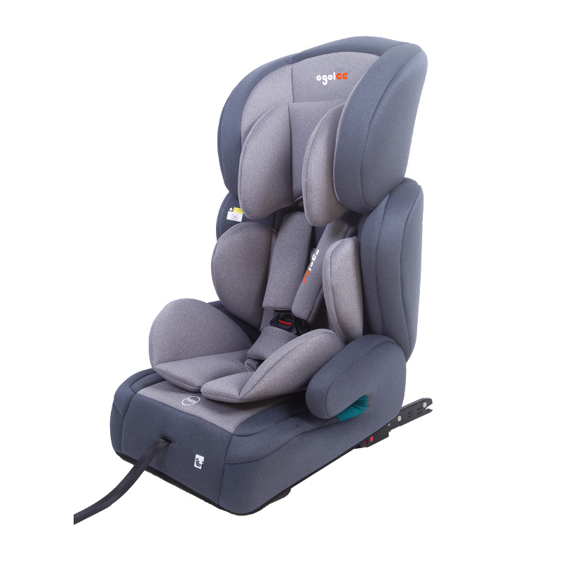 OG301A isofix OEM dapat diandalkan dengan bantal pelindung tinggi untuk bayi 76-150cm anak-anak keselamatan kursi mobil