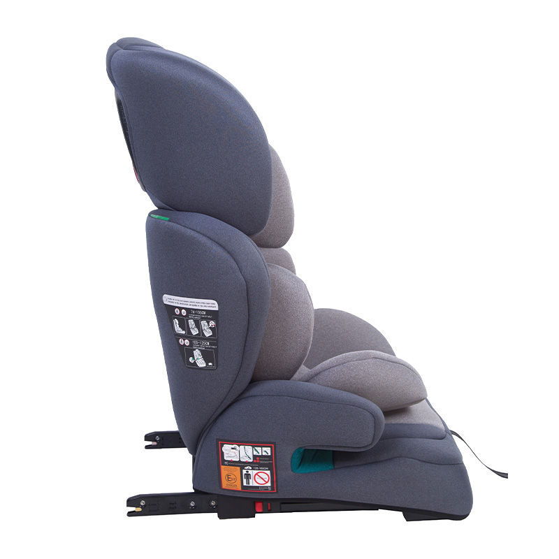 OG301A isofix OEM dapat diandalkan dengan bantal pelindung tinggi untuk bayi 76-150cm anak-anak keselamatan kursi mobil