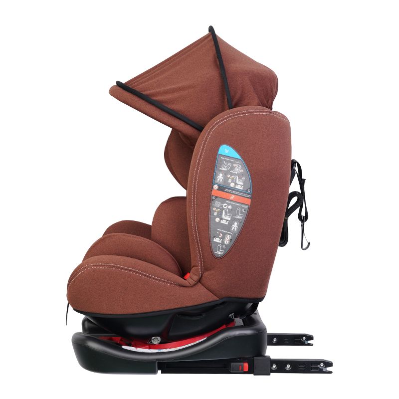 ZK701A Kursi Keselamatan Anak Isofix 360 Degelar Grup 0123 ECE R4404 untuk 0-36kg 0-12 tahun