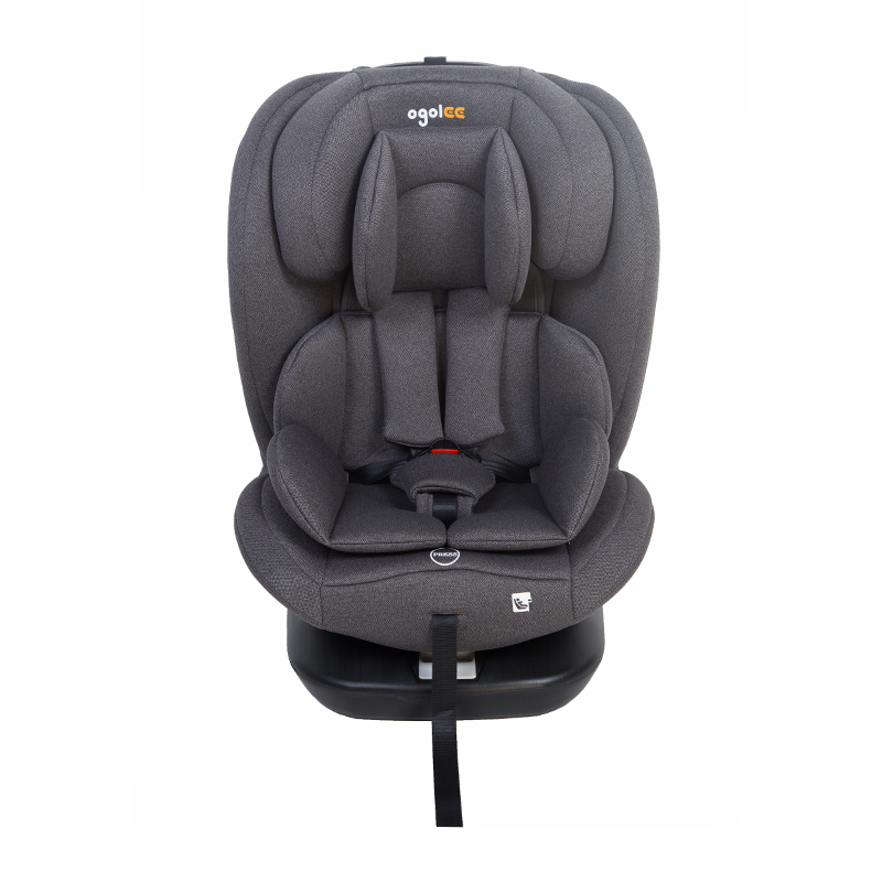 OG801A ECE R129 ISIZE Kursi Mobil Bayi 40-150cm ISOFIX Kursi Keselamatan Anak 360 Degil Rotate Big Recline Untuk Anak-anak