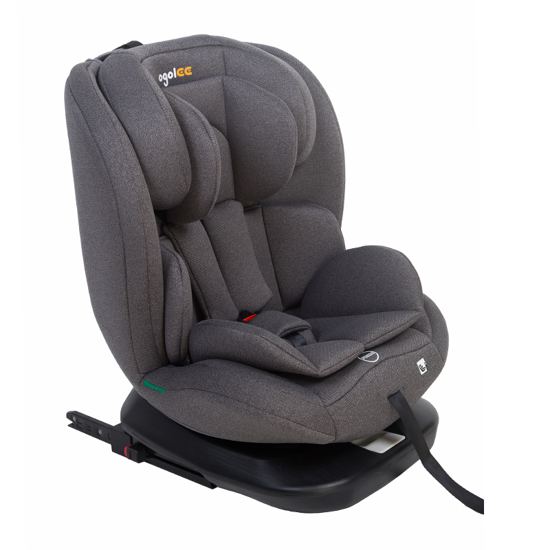 OG801A ECE R129 ISIZE Kursi Mobil Bayi 40-150cm ISOFIX Kursi Keselamatan Anak 360 Degil Rotate Big Recline Untuk Anak-anak
