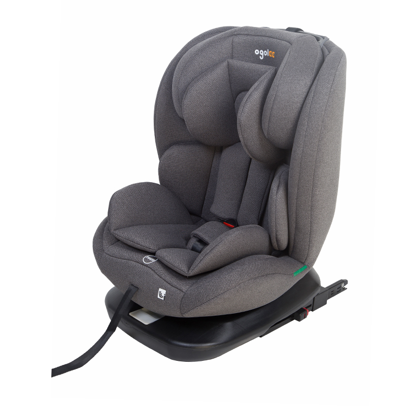 OG801A ECE R129 ISIZE Kursi Mobil Bayi 40-150cm ISOFIX Kursi Keselamatan Anak 360 Degil Rotate Big Recline Untuk Anak-anak