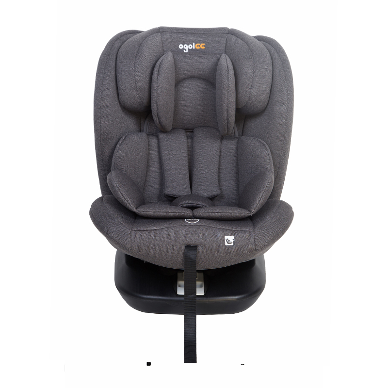 OG801A ECE R129 ISIZE Kursi Mobil Bayi 40-150cm ISOFIX Kursi Keselamatan Anak 360 Degil Rotate Big Recline Untuk Anak-anak