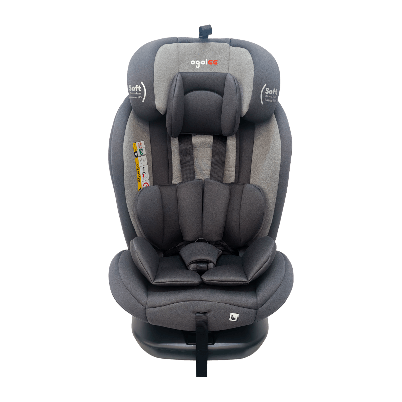 OG801A ECE R129 ISIZE Kursi Mobil Bayi 40-150cm ISOFIX Kursi Keselamatan Anak 360 Degil Rotate Big Recline Untuk Anak-anak