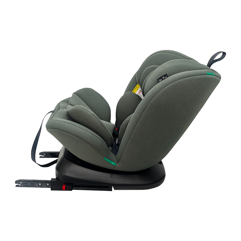 OG801A ECE R129 ISIZE Kursi Mobil Bayi 40-150cm ISOFIX Kursi Keselamatan Anak 360 Degil Rotate Big Recline Untuk Anak-anak