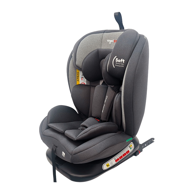 OG801A ECE R129 ISIZE Kursi Mobil Bayi 40-150cm ISOFIX Kursi Keselamatan Anak 360 Degil Rotate Big Recline Untuk Anak-anak