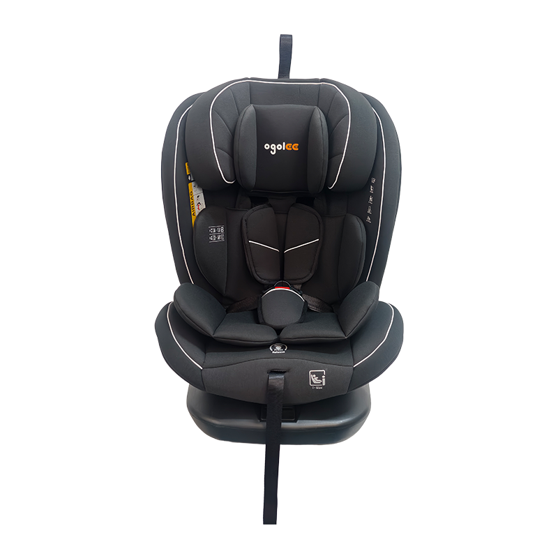 OG801A ECE R129 ISIZE Baby Car Seat, Rotasi 360, dengan Caftwork Lainnya